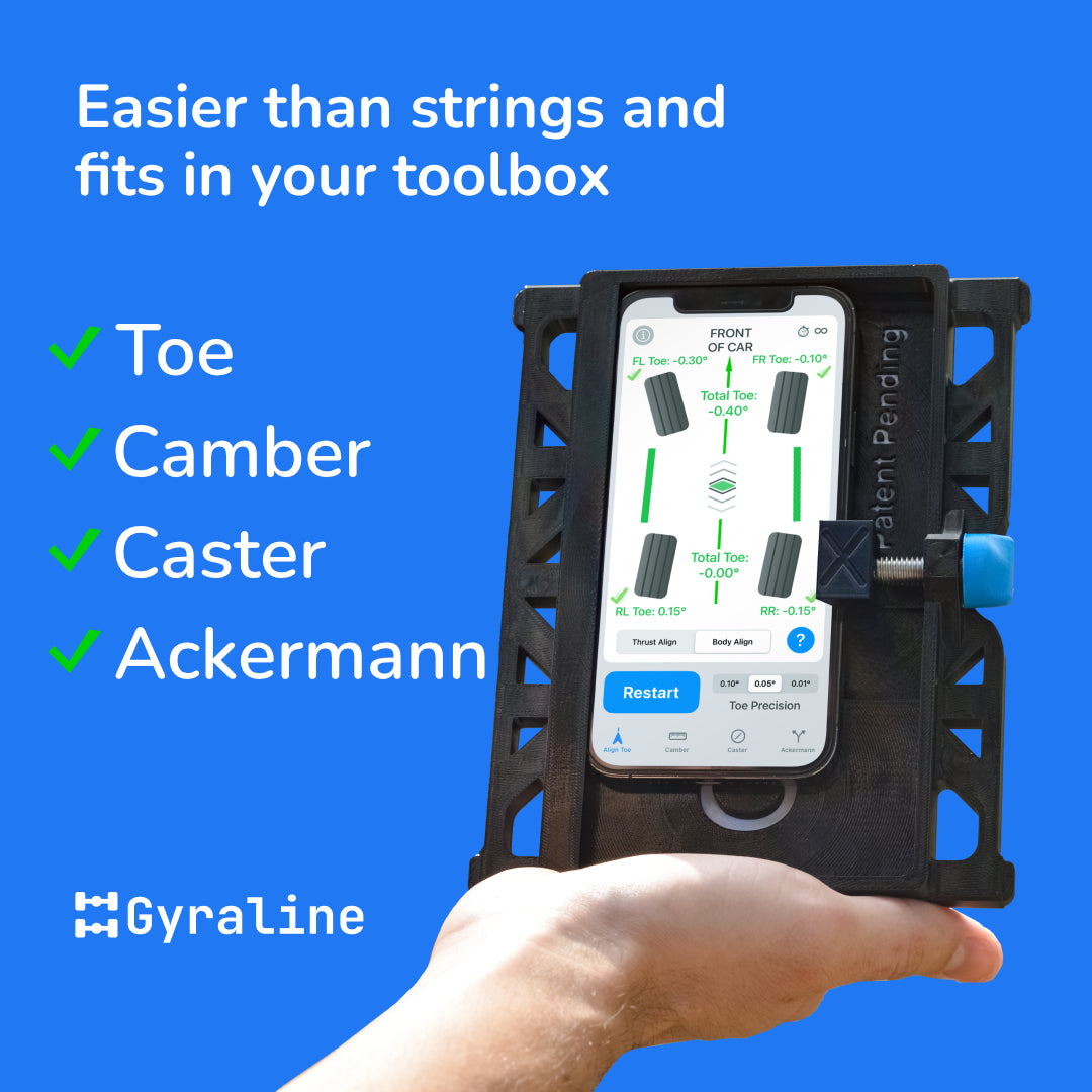 Gray Line Alignment Kit Gyraline: The DIY Wheel Alignment Solution – Gyraline Corp.